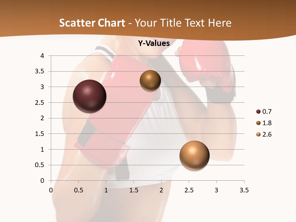 Sport Strong Glove PowerPoint Template