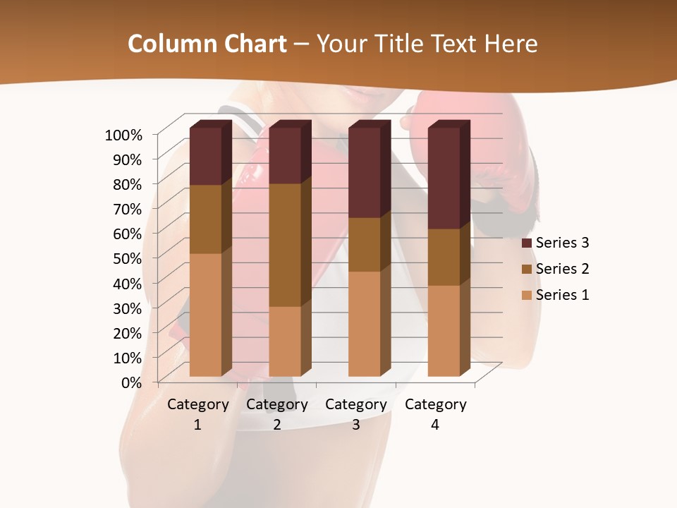 Sport Strong Glove PowerPoint Template