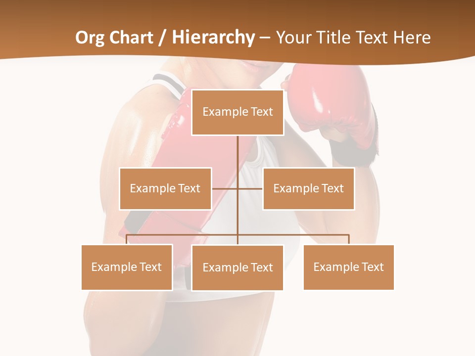 Sport Strong Glove PowerPoint Template
