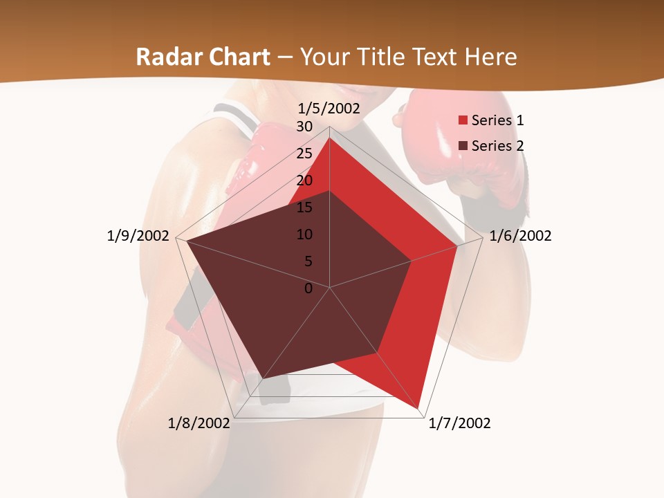 Sport Strong Glove PowerPoint Template