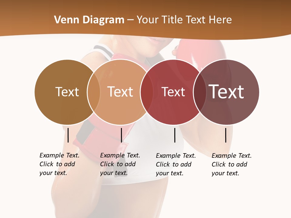 Sport Strong Glove PowerPoint Template