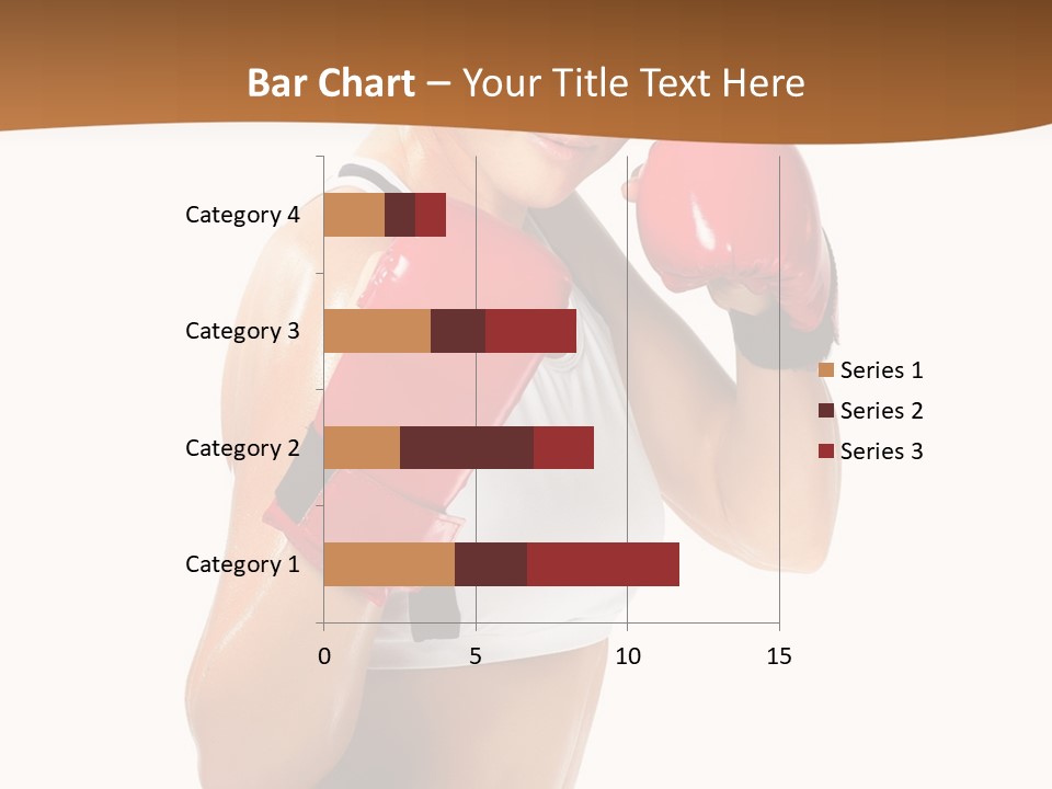 Sport Strong Glove PowerPoint Template