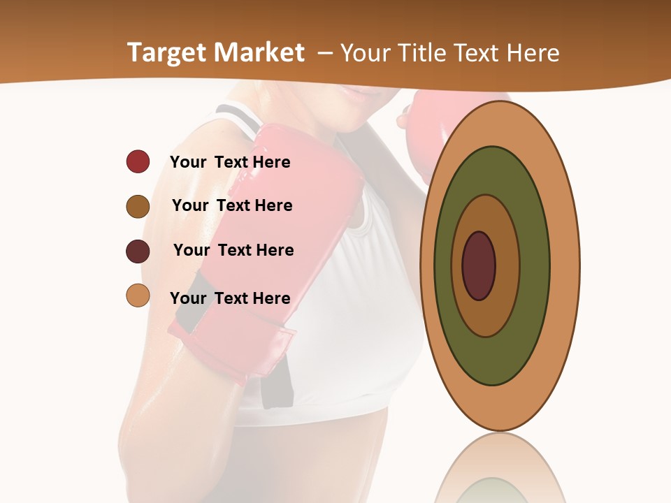 Sport Strong Glove PowerPoint Template