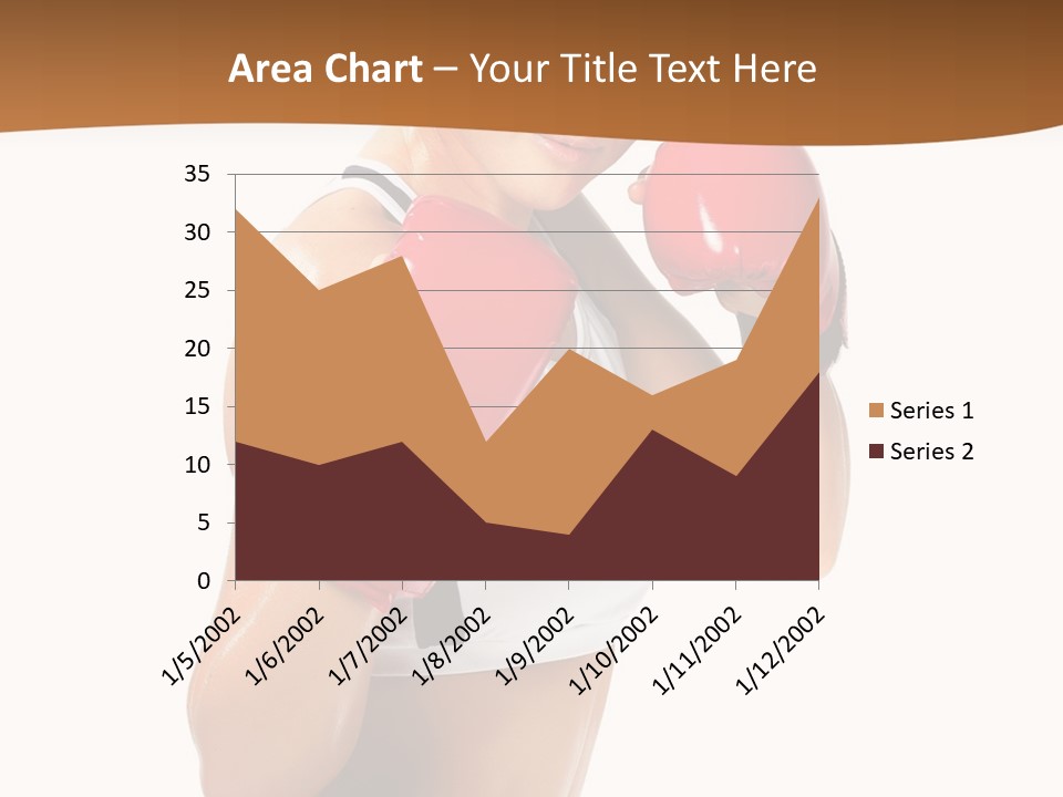Sport Strong Glove PowerPoint Template