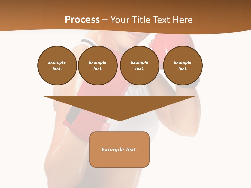 Sport Strong Glove PowerPoint Template