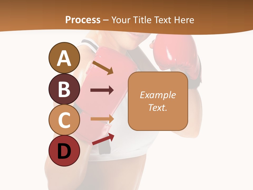 Sport Strong Glove PowerPoint Template