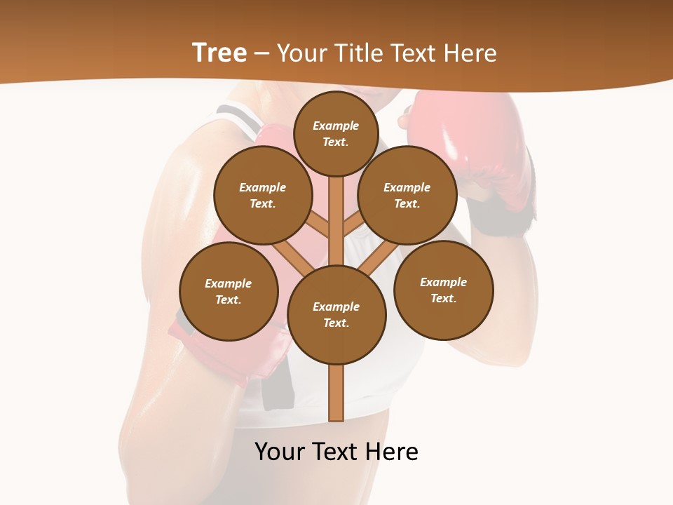 Sport Strong Glove PowerPoint Template