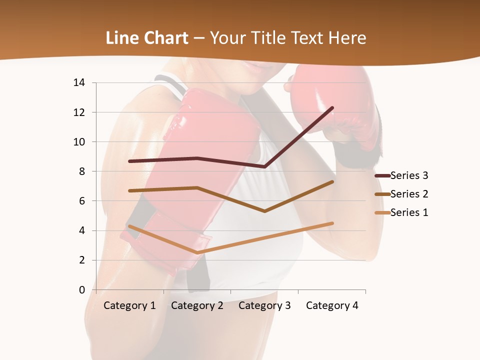 Sport Strong Glove PowerPoint Template