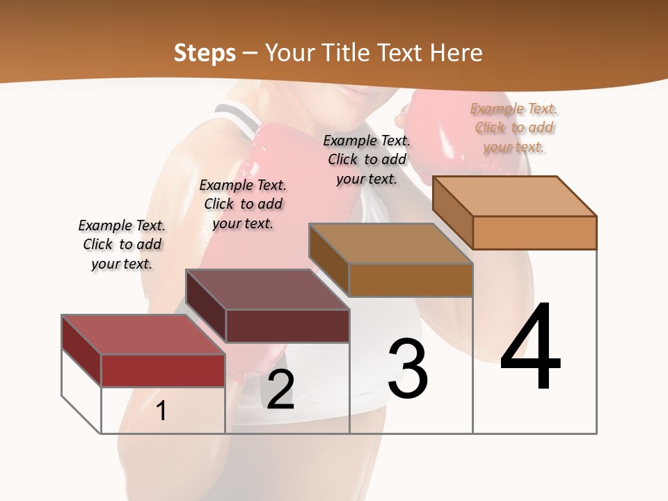 Sport Strong Glove PowerPoint Template