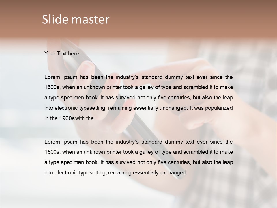 Touch Office Global PowerPoint Template