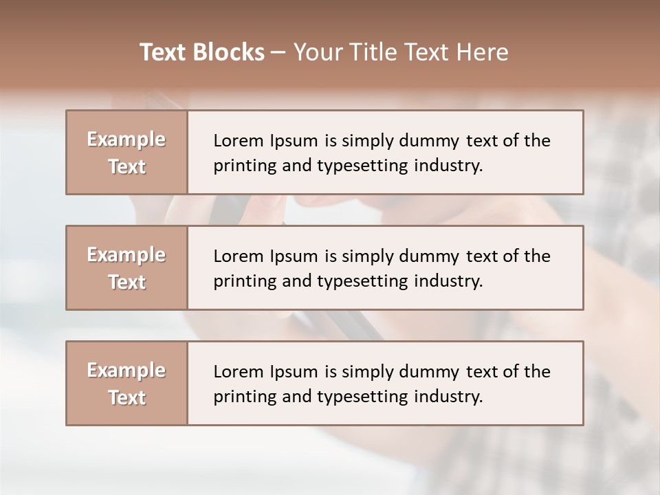 Touch Office Global PowerPoint Template