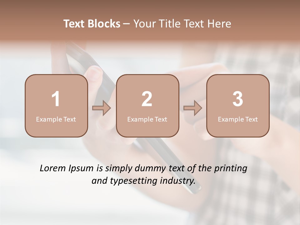 Touch Office Global PowerPoint Template