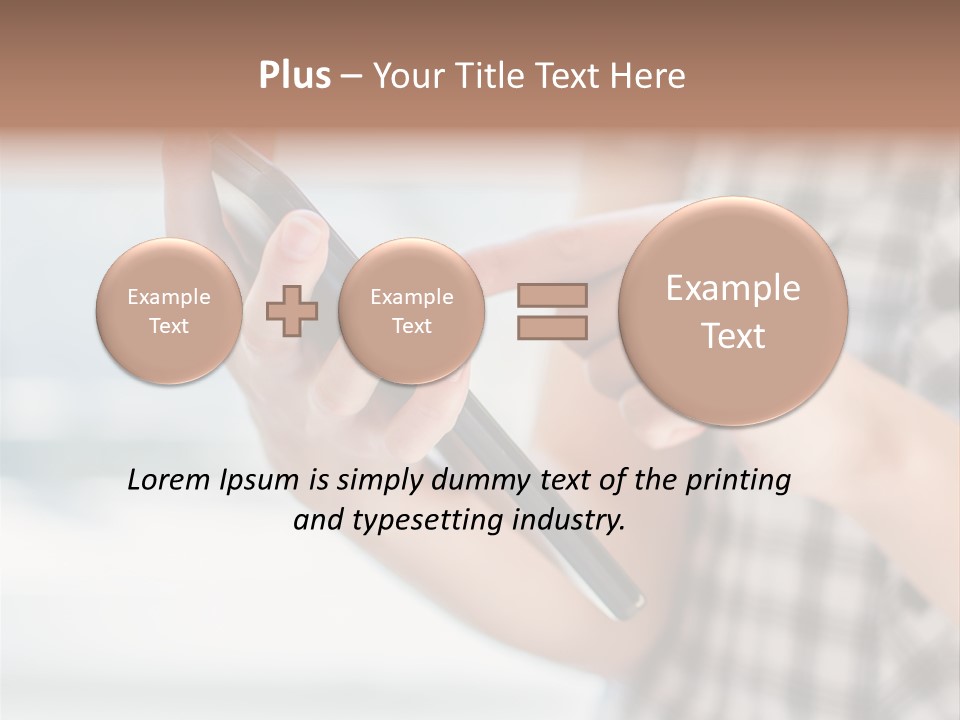 Touch Office Global PowerPoint Template