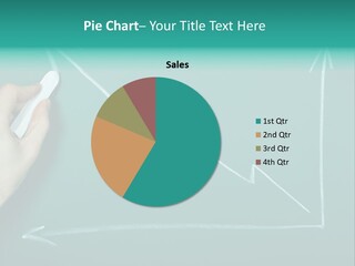 Market Finance Chalkboard PowerPoint Template