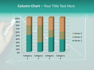 Market Finance Chalkboard PowerPoint Template