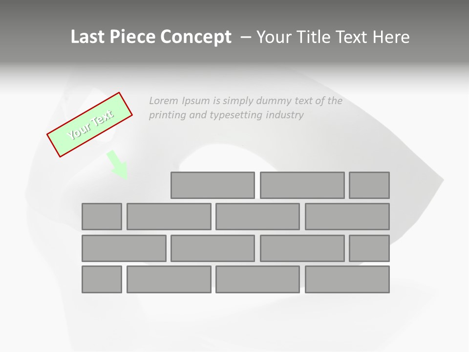 Theatr Emotion Close PowerPoint Template