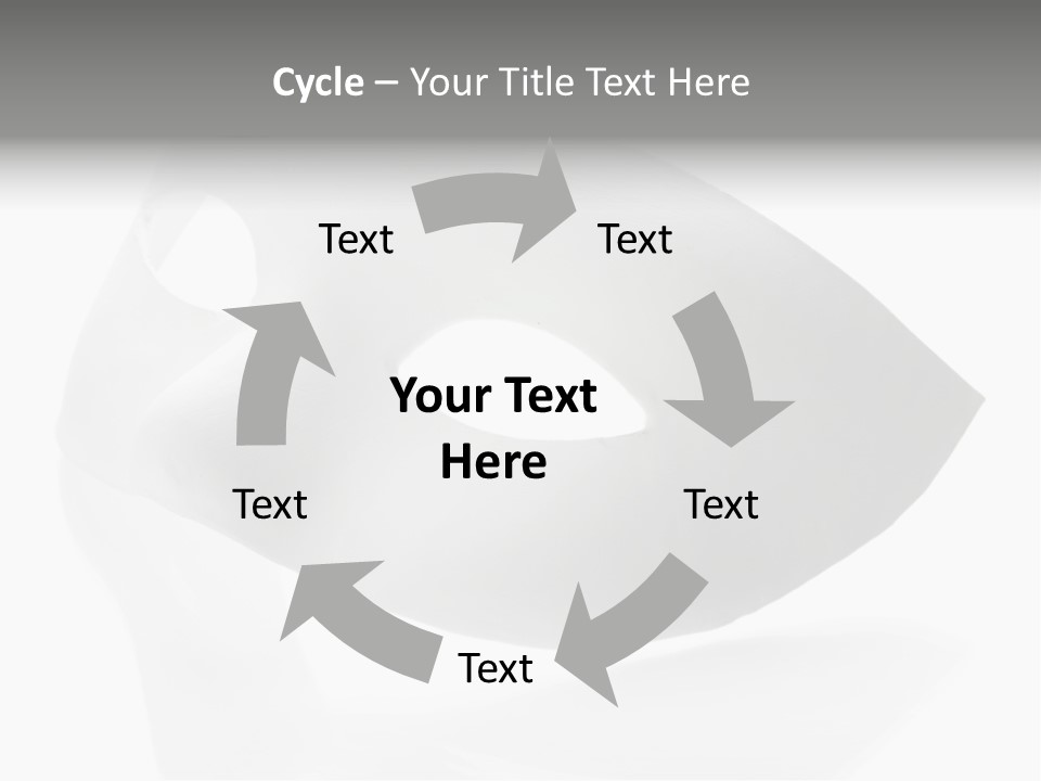 Theatr Emotion Close PowerPoint Template