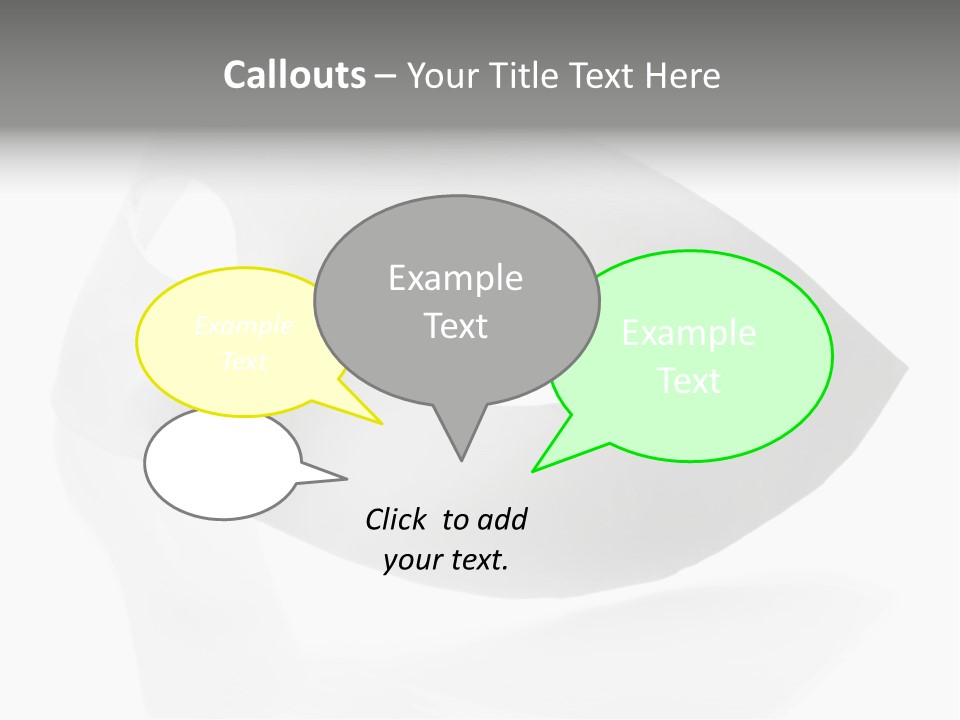 Theatr Emotion Close PowerPoint Template