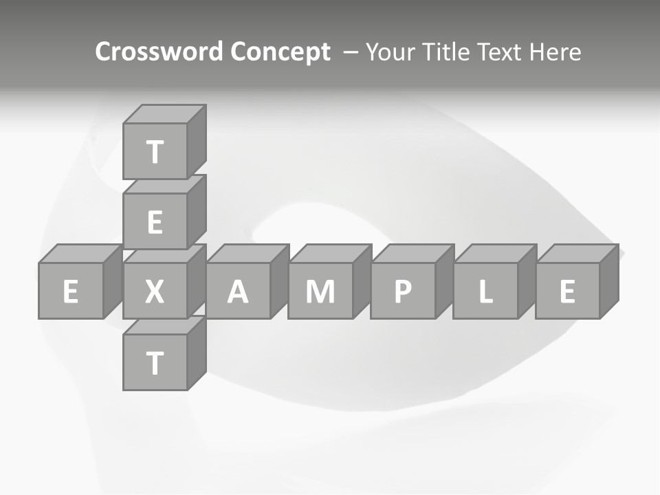 Theatr Emotion Close PowerPoint Template