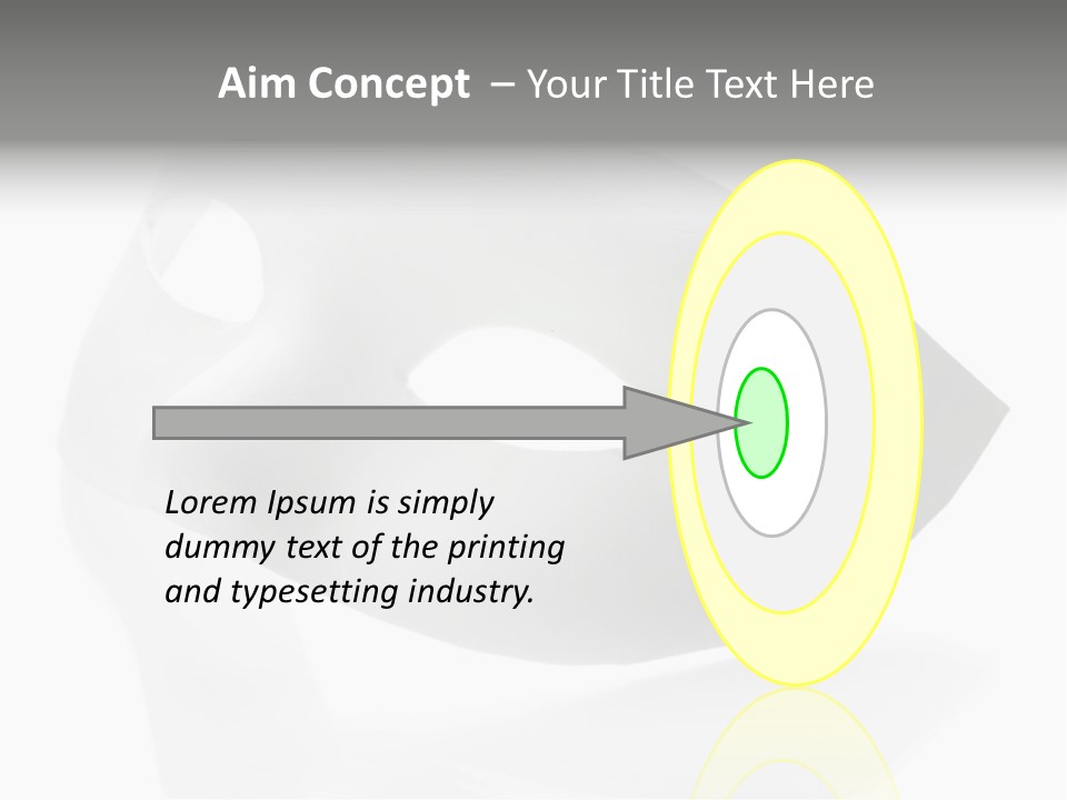 Theatr Emotion Close PowerPoint Template