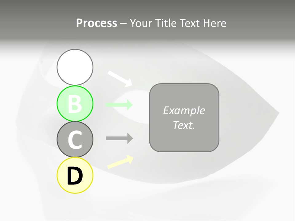 Theatr Emotion Close PowerPoint Template