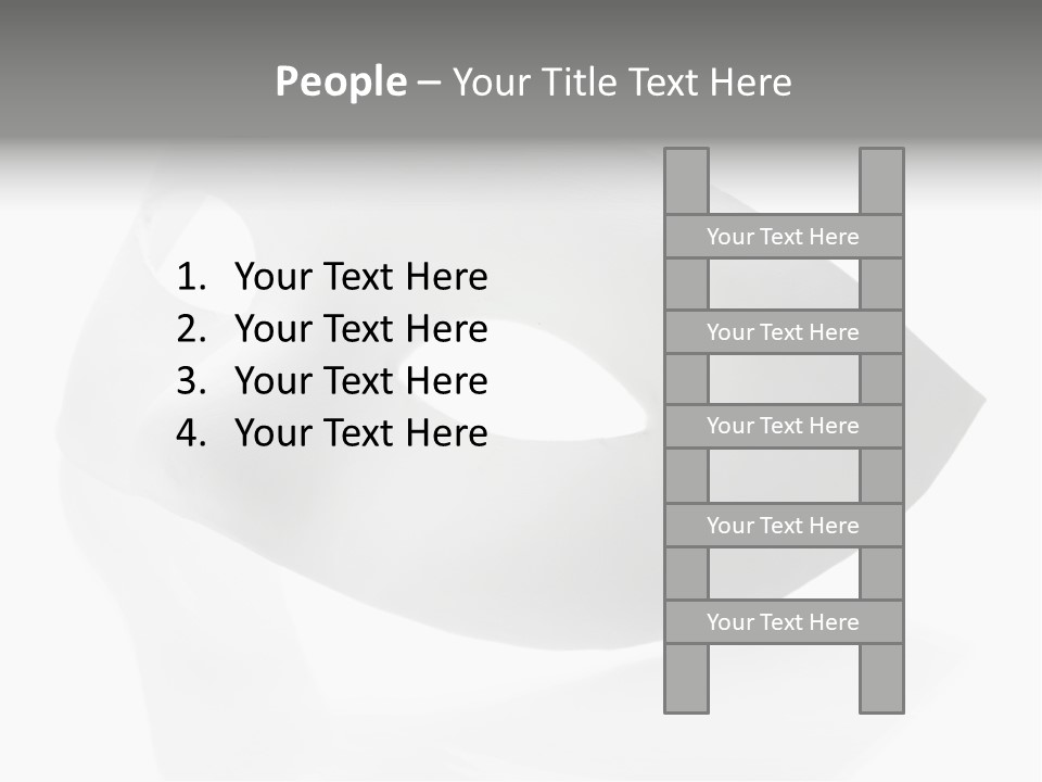 Theatr Emotion Close PowerPoint Template