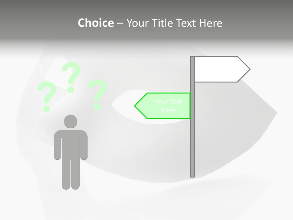 Theatr Emotion Close PowerPoint Template