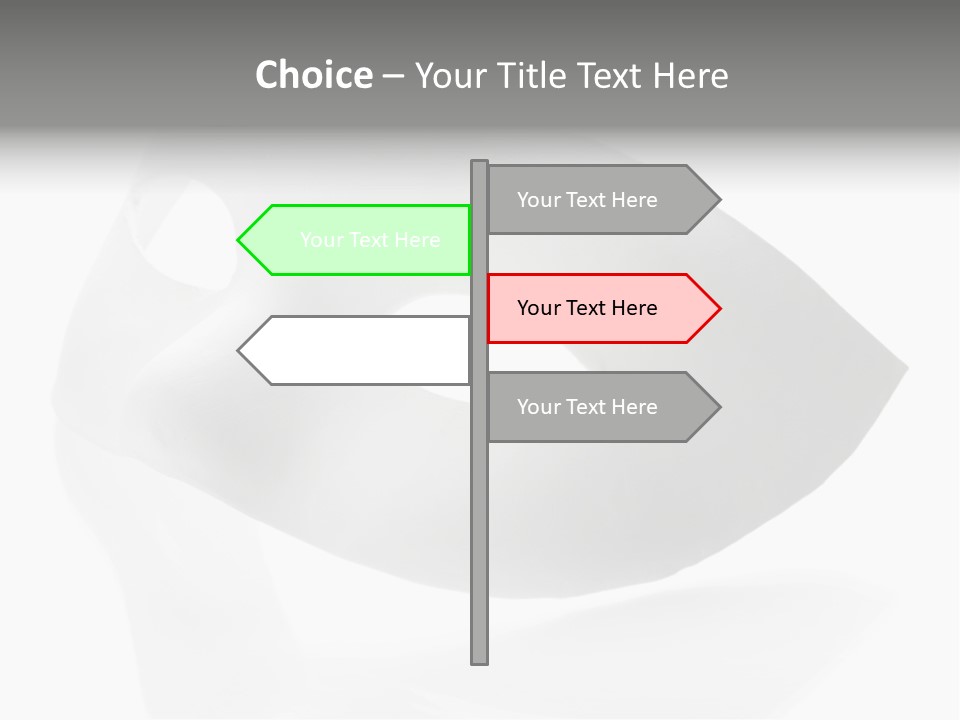 Theatr Emotion Close PowerPoint Template