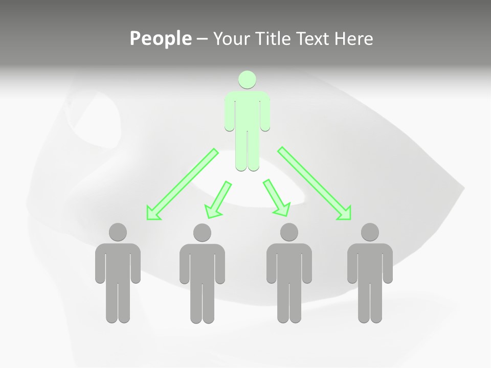 Theatr Emotion Close PowerPoint Template