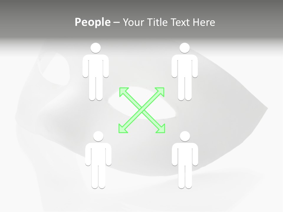 Theatr Emotion Close PowerPoint Template