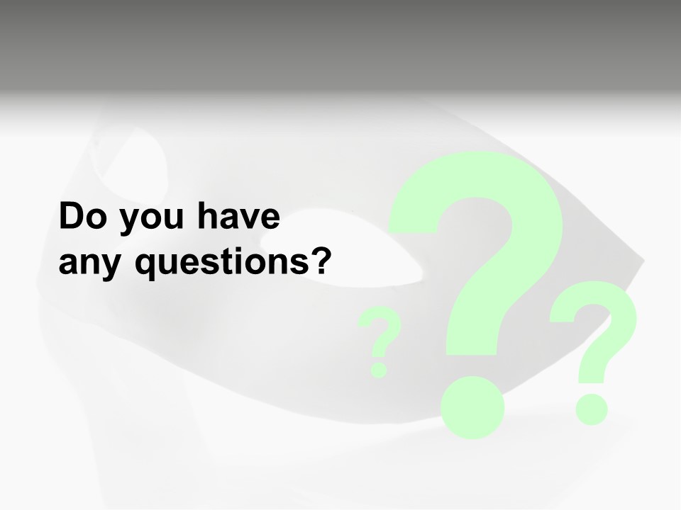 Theatr Emotion Close PowerPoint Template