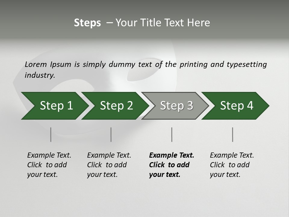 Canvass Masquerade Carnival PowerPoint Template