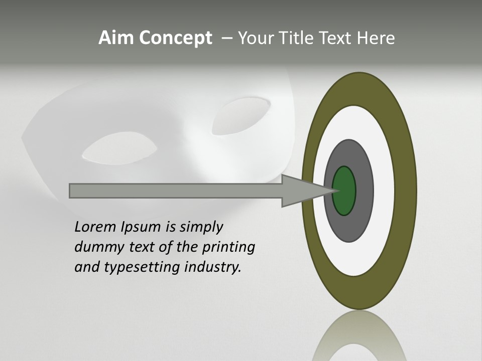 Canvass Masquerade Carnival PowerPoint Template