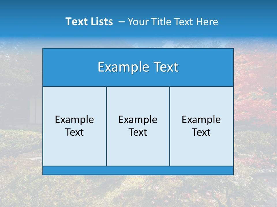 Monument City Statue PowerPoint Template