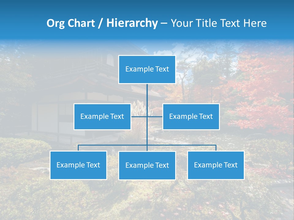 Monument City Statue PowerPoint Template
