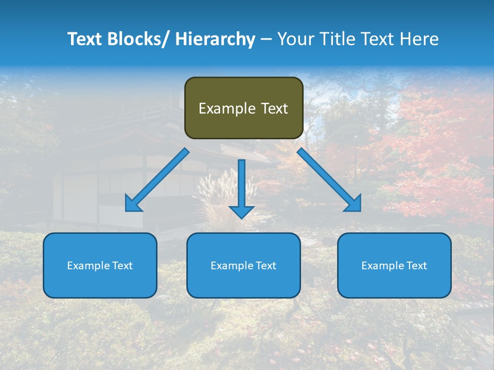 Monument City Statue PowerPoint Template