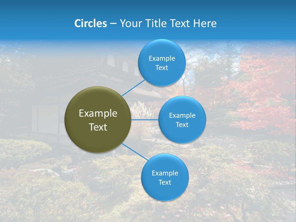 Monument City Statue PowerPoint Template