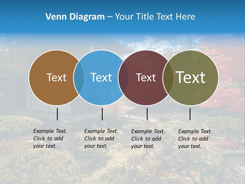 Monument City Statue PowerPoint Template