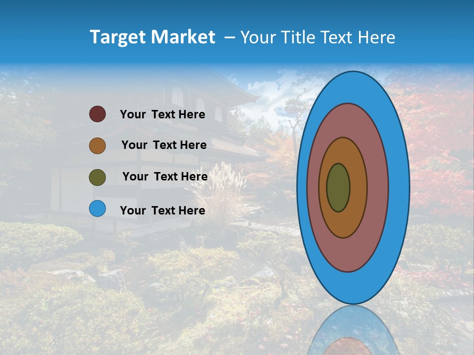 Monument City Statue PowerPoint Template