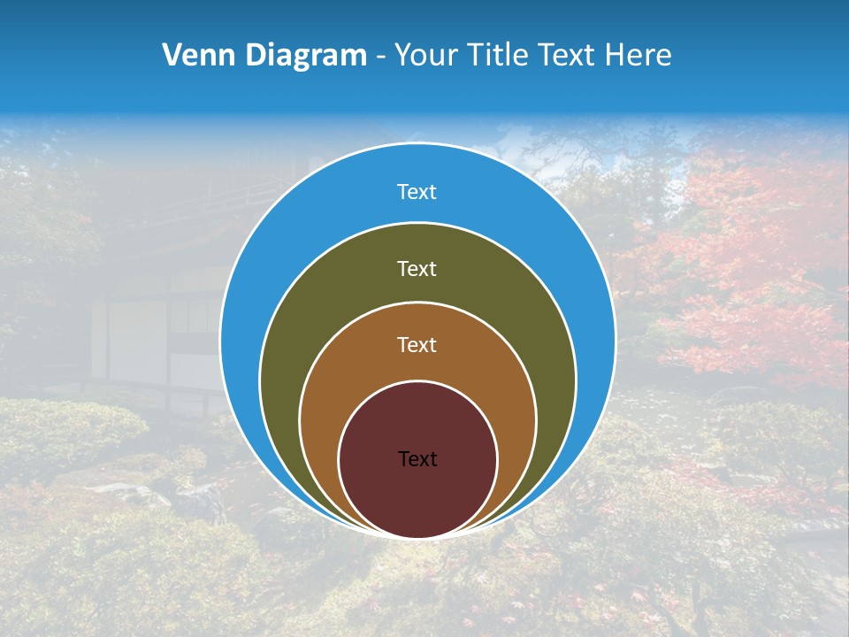 Monument City Statue PowerPoint Template