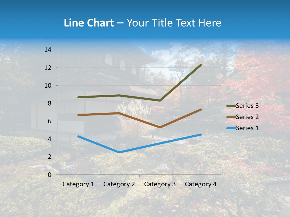 Monument City Statue PowerPoint Template