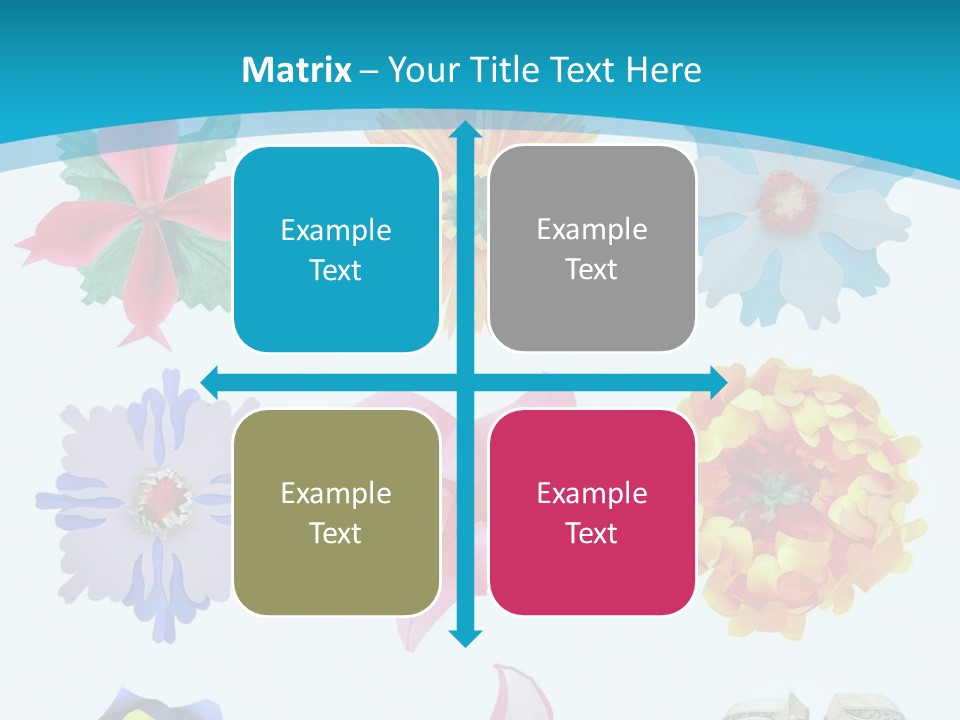 Orchid Clear Beauty PowerPoint Template