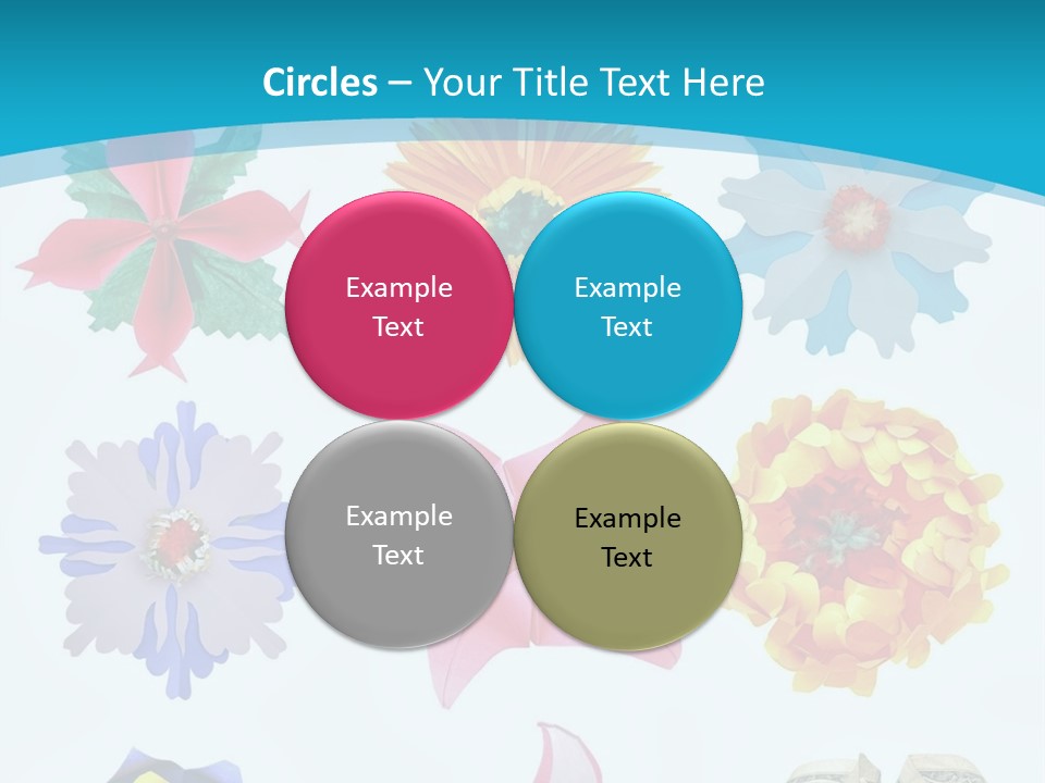 Orchid Clear Beauty PowerPoint Template