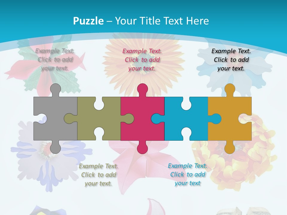 Orchid Clear Beauty PowerPoint Template