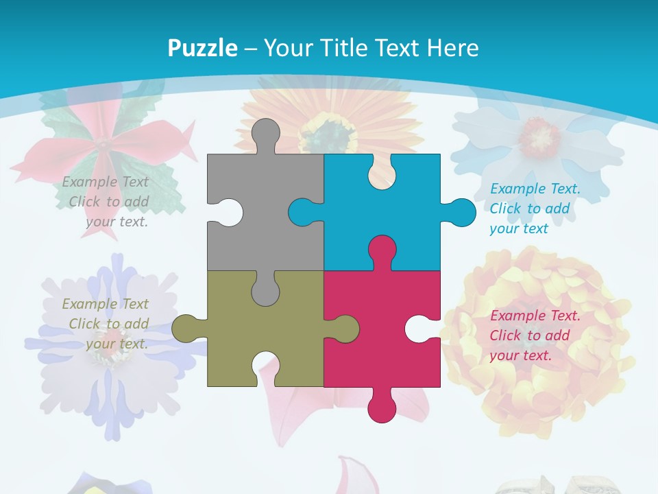 Orchid Clear Beauty PowerPoint Template