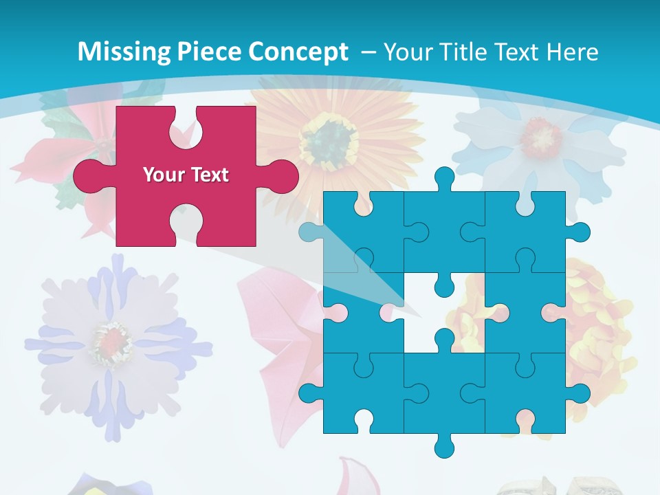 Orchid Clear Beauty PowerPoint Template