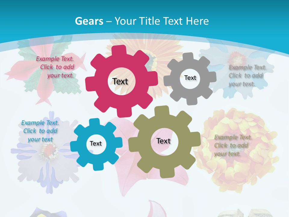 Orchid Clear Beauty PowerPoint Template