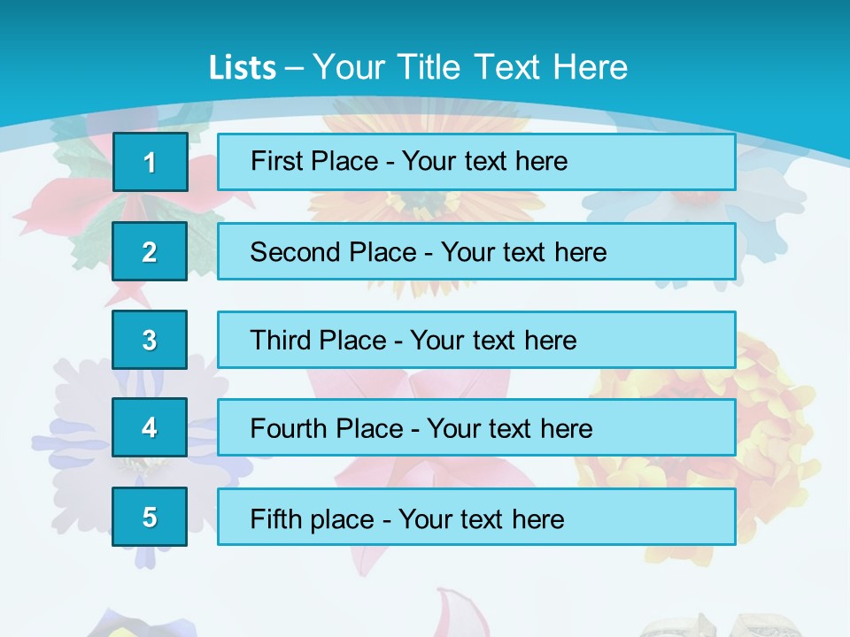 Orchid Clear Beauty PowerPoint Template