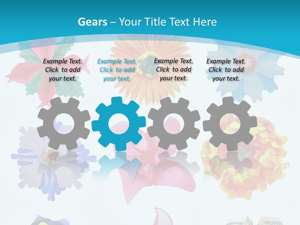 Orchid Clear Beauty PowerPoint Template