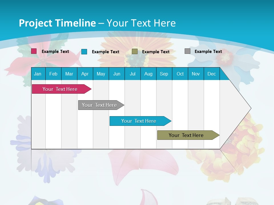 Orchid Clear Beauty PowerPoint Template